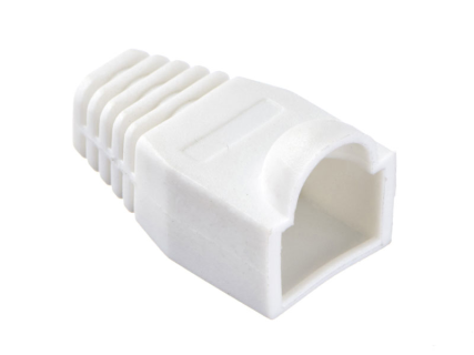 Изолирующий колпачок для патч-кордов из витой пары RJ-45 и RG-11, белый, D-6 мм, 30 шт. Netko Изолирующий колпачок для патч-кордов из витой пары RJ-45 и RG-11, белый, D-6 мм, 30 шт. Netko