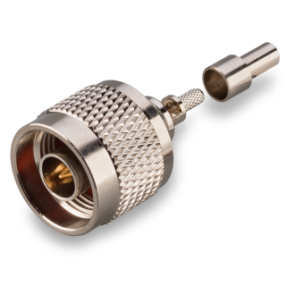 Разъем N-male под кабель RG174, RG178, RG316, 50 Ом, обжимной под пайку, 10 шт. Разъем N-male под кабель RG174, RG178, RG316, 50 Ом, обжимной под пайку, 10 шт.