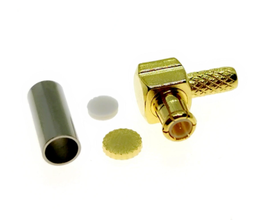 Разъем MCX-male под кабель RG174, RG178, RG316, 50 Ом, угловой, обжимной под пайку, 10 шт. Разъем MCX-male под кабель RG174, RG178, RG316, 50 Ом, угловой, обжимной под пайку, 10 шт.