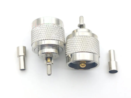 Разъем UHF-male под кабель RG174, RG178, RG316, 50 Ом, обжимной под пайку, 20 шт. Разъем UHF-male под кабель RG174, RG178, RG316, 50 Ом, обжимной под пайку, 20 шт.