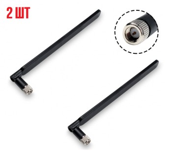 KC5-800-2700 SMA-male широкополосная штыревая 3G/4G антенна (5дБ), черная, 2 шт. KC5-800-2700 SMA-male широкополосная штыревая 3G/4G антенна (5дБ), черная, 2 шт.
