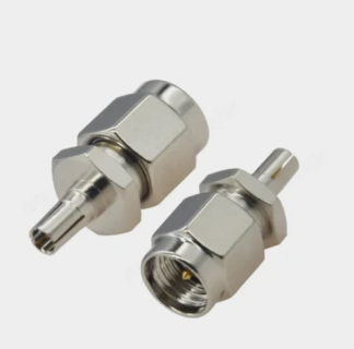 Переходник SMA-male - CRC9, 50 Ом, 10 шт Переходник SMA-male - CRC9, 50 Ом, 10 шт