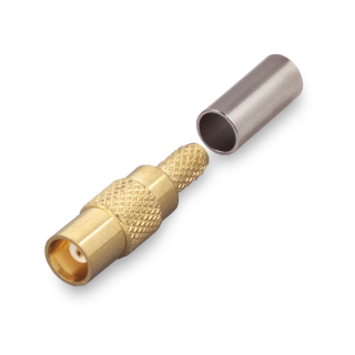 Разъем MCX-female под кабель RG174, RG178, RG316, 50 Ом, обжимной под пайку, 4 шт. Разъем MCX-female под кабель RG174, RG178, RG316, 50 Ом, обжимной под пайку, 4 шт.